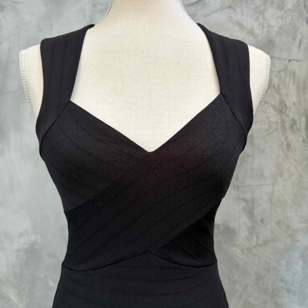 Guess Sweetheart Bandage Dress Size O Bodycon Cocktail Dress - Picture 6 of 9